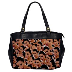 Crying Kim Kardashian Office Handbags by Valentinaart