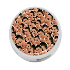 Crying Kim Kardashian 4-port Usb Hub (two Sides)  by Valentinaart