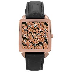 Crying Kim Kardashian Rose Gold Leather Watch  by Valentinaart