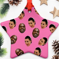 Crying Kim Kardashian Ornament (star) by Valentinaart