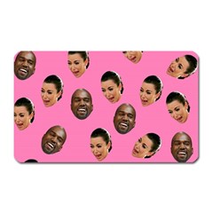 Crying Kim Kardashian Magnet (rectangular) by Valentinaart