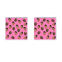 Crying Kim Kardashian Cufflinks (square) by Valentinaart