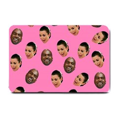 Crying Kim Kardashian Small Doormat  by Valentinaart