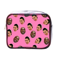 Crying Kim Kardashian Mini Toiletries Bags by Valentinaart