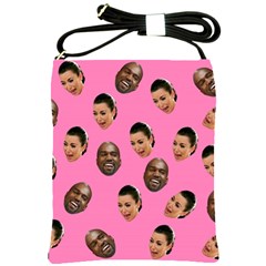 Crying Kim Kardashian Shoulder Sling Bags by Valentinaart