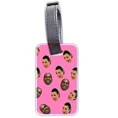 Crying Kim Kardashian Luggage Tags (two Sides) by Valentinaart