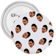 Crying Kim Kardashian 3  Buttons by Valentinaart