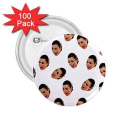 Crying Kim Kardashian 2 25  Buttons (100 Pack)  by Valentinaart