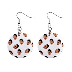 Crying Kim Kardashian Mini Button Earrings by Valentinaart