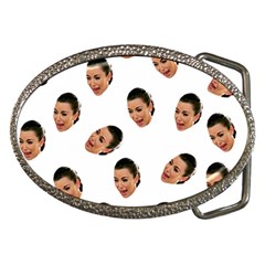 Crying Kim Kardashian Belt Buckles by Valentinaart