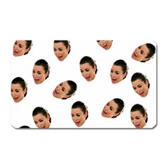 Crying Kim Kardashian Magnet (rectangular) by Valentinaart