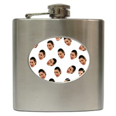 Crying Kim Kardashian Hip Flask (6 Oz) by Valentinaart