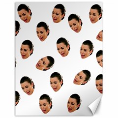 Crying Kim Kardashian Canvas 12  X 16  