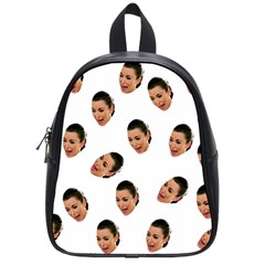 Crying Kim Kardashian School Bag (small) by Valentinaart