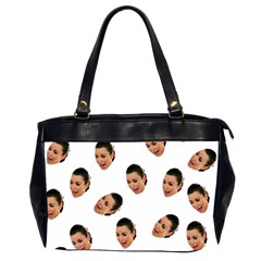 Crying Kim Kardashian Office Handbags (2 Sides)  by Valentinaart