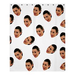 Crying Kim Kardashian Shower Curtain 60  X 72  (medium)  by Valentinaart