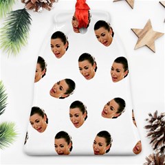 Crying Kim Kardashian Bell Ornament (two Sides) by Valentinaart