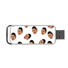 Crying Kim Kardashian Portable Usb Flash (one Side) by Valentinaart