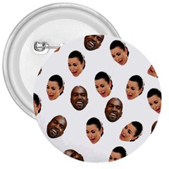 Crying Kim Kardashian 3  Buttons by Valentinaart