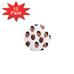 Crying Kim Kardashian 1  Mini Magnet (10 Pack)  by Valentinaart