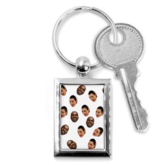 Crying Kim Kardashian Key Chains (rectangle)  by Valentinaart