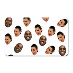 Crying Kim Kardashian Magnet (rectangular) by Valentinaart