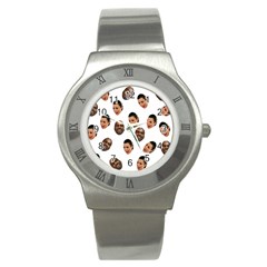 Crying Kim Kardashian Stainless Steel Watch by Valentinaart