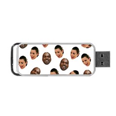 Crying Kim Kardashian Portable Usb Flash (two Sides) by Valentinaart