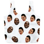 Crying Kim Kardashian Full Print Recycle Bags (L)  Front