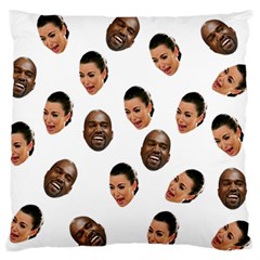 Crying Kim Kardashian Standard Flano Cushion Case (one Side) by Valentinaart