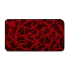 Red Earth Texture Medium Bar Mat by LoolyElzayat