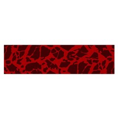 Red Earth Texture Satin Scarf (oblong) by LoolyElzayat