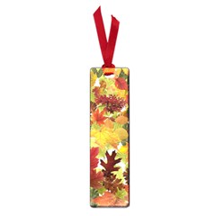 Autumn Fall Leaves Small Book Marks by LoolyElzayat