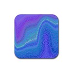 Marble Shades Elephant Texture Rubber Coaster (Square)  Front