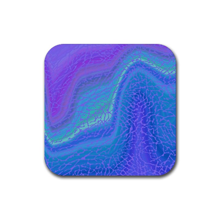 Marble Shades Elephant Texture Rubber Coaster (Square) 