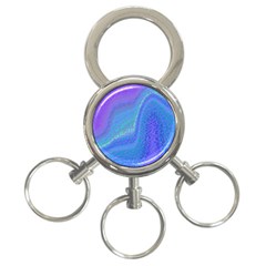 Marble Shades Elephant Texture 3-ring Key Chains by LoolyElzayat