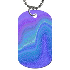 Marble Shades Elephant Texture Dog Tag (one Side) by LoolyElzayat