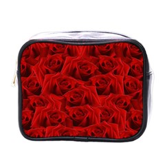 Romantic Red Rose Mini Toiletries Bags by LoolyElzayat