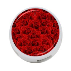 Romantic Red Rose 4-port Usb Hub (two Sides)  by LoolyElzayat