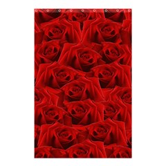 Romantic Red Rose Shower Curtain 48  X 72  (small)  by LoolyElzayat