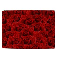 Romantic Red Rose Cosmetic Bag (xxl)  by LoolyElzayat