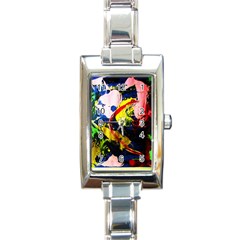 Global Warming 2 Rectangle Italian Charm Watch by bestdesignintheworld