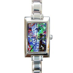 Depression 7 Rectangle Italian Charm Watch by bestdesignintheworld