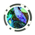 Lilac And Lillies 1 Poker Chip Card Guard (10 pack) Front