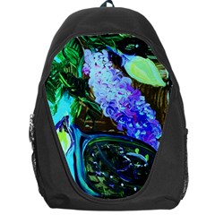 Lilac And Lillies 1 Backpack Bag by bestdesignintheworld