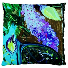 Lilac And Lillies 1 Standard Flano Cushion Case (one Side) by bestdesignintheworld