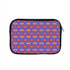 Blue Orange Yellow Swirl Pattern Apple Macbook Pro 15  Zipper Case by BrightVibesDesign