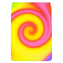 Swirl Yellow Pink Abstract Flap Covers (S) 