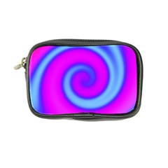 Swirl Pink Turquoise Abstract Coin Purse