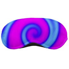 Swirl Pink Turquoise Abstract Sleeping Masks